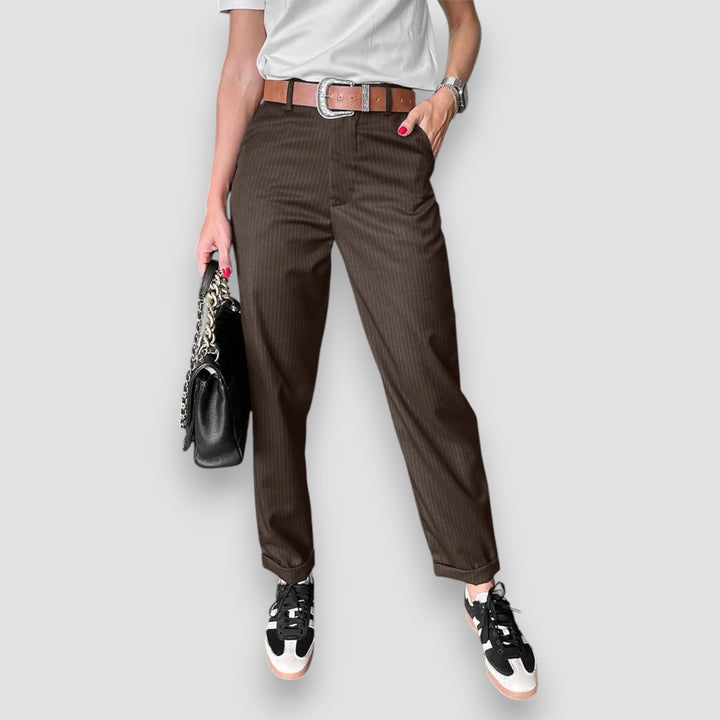 Franca | Pantalone Tailored a Strisce