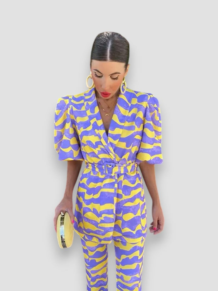 Dina | Elegante Completo a Due Pezzi